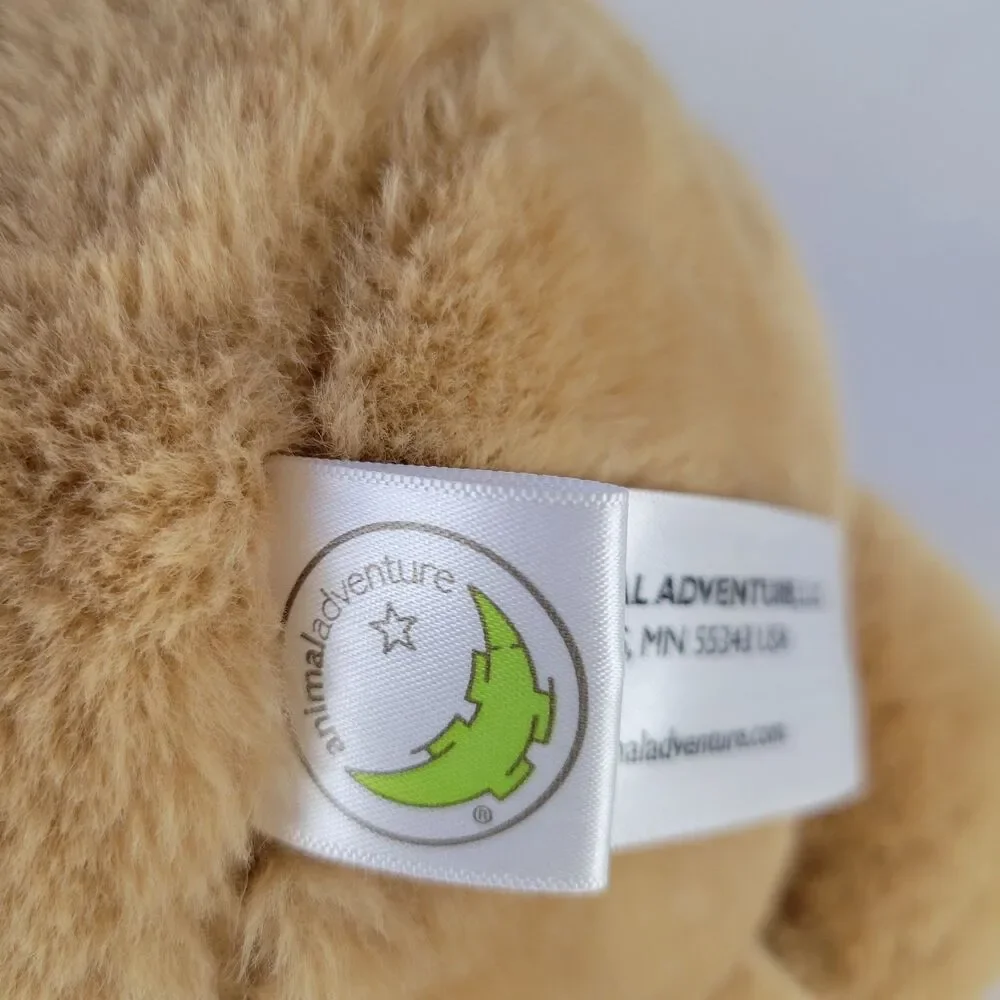 2023 Animal Adventure Tan Brown Classic Teddy Bear Large 16” Cuddly Stuffed Toy